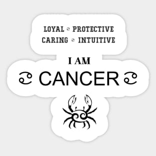 Cancer horoscope 01 Sticker